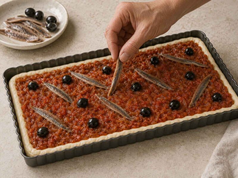 Assemble the tart