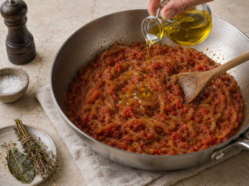 Finish the filling