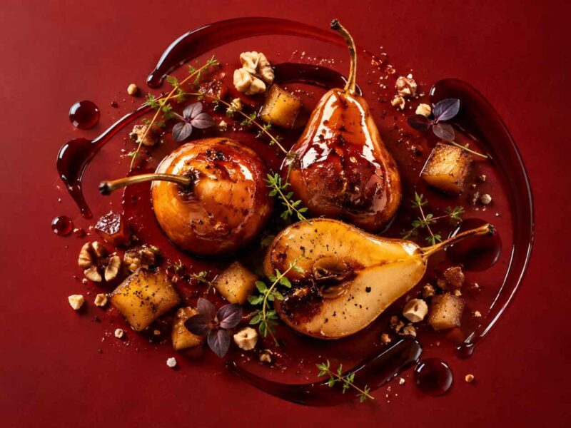 Martin Sec Pears in Red Wine